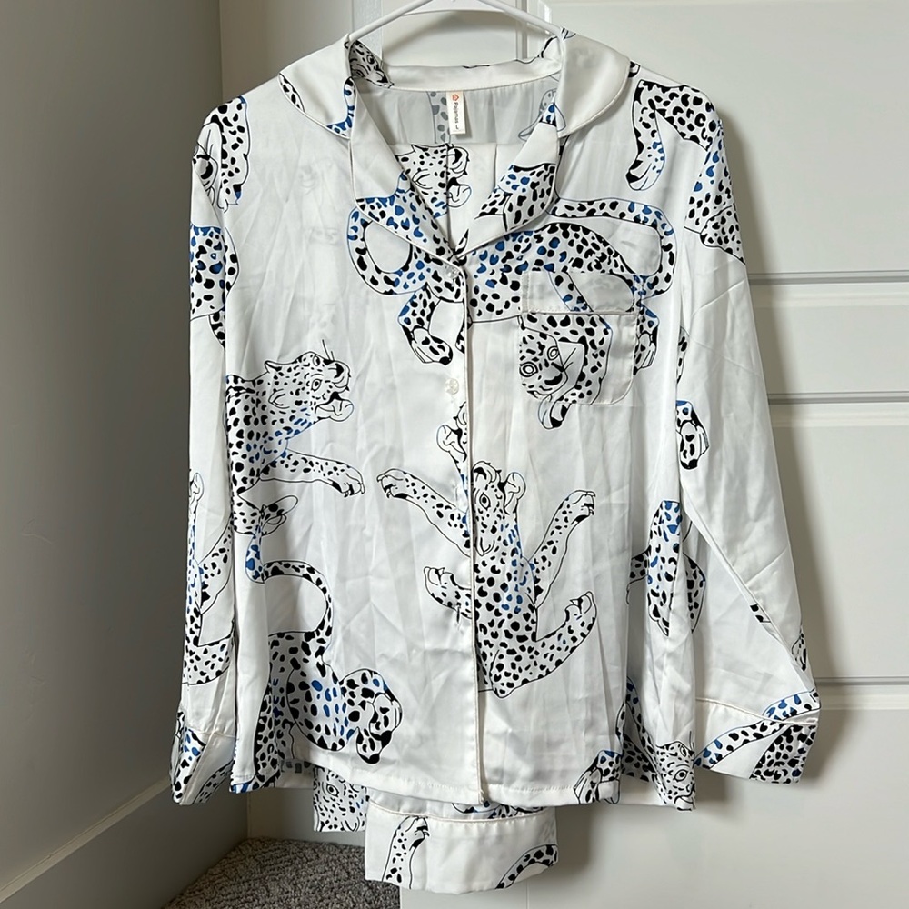 Silk pajama set